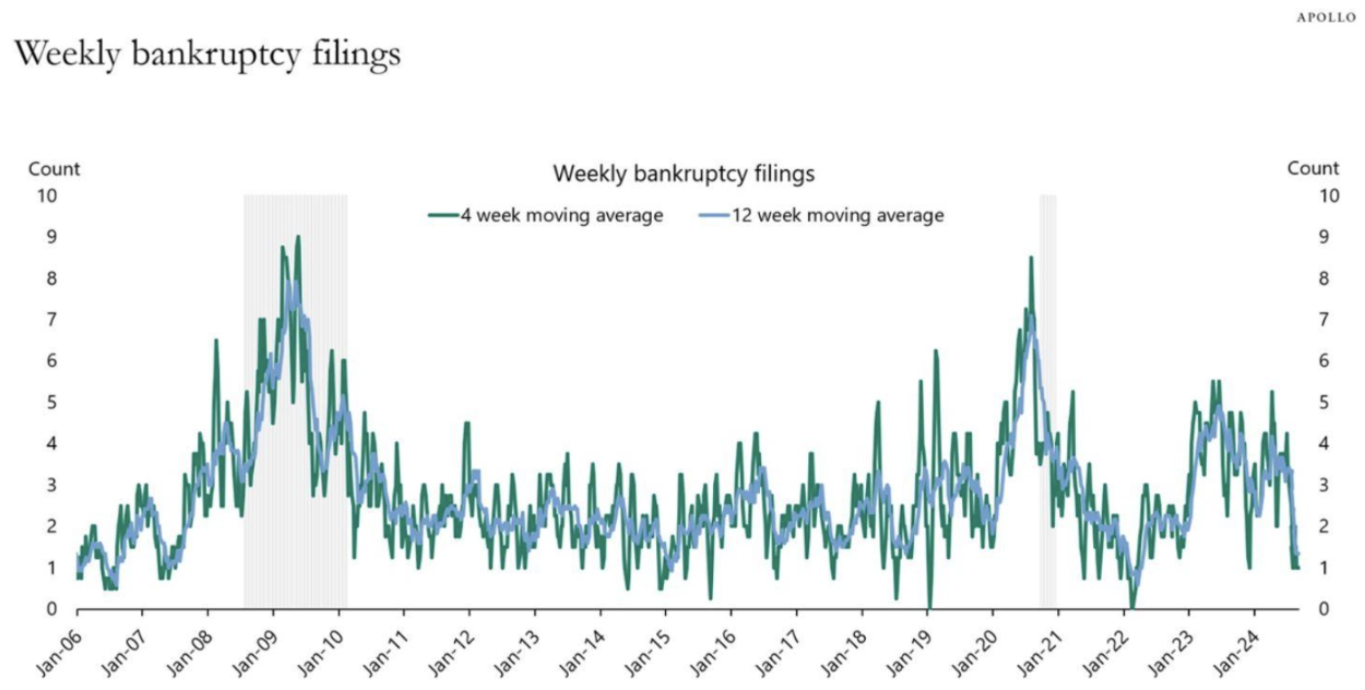 Weekly Bankruptcy US Election Financial Markets 